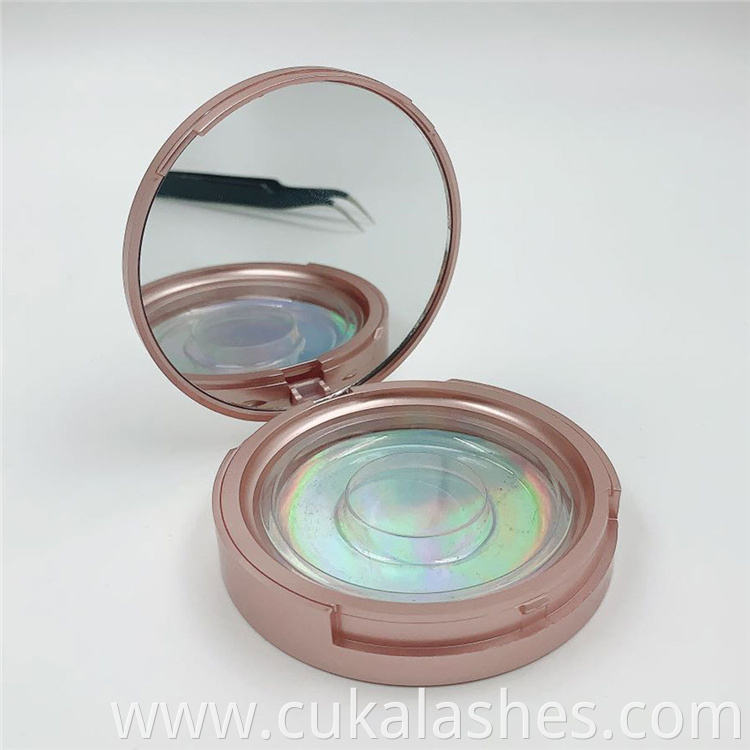 rose gold eyelash case
